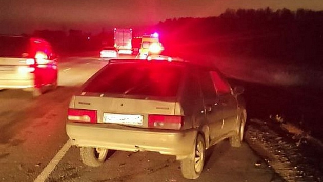 Под Новосибирском водитель насмерть сбил пешехода на плохо освещенной дороге