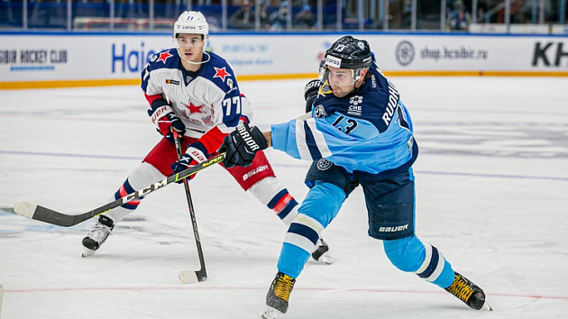 Хоккеисты «Сибири» проиграли четвёртый раз подряд