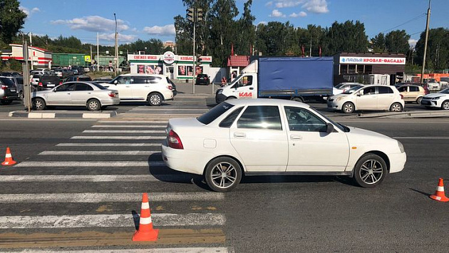 В Новосибирске водитель сбил 10-летнего мальчика на пешеходном переходе