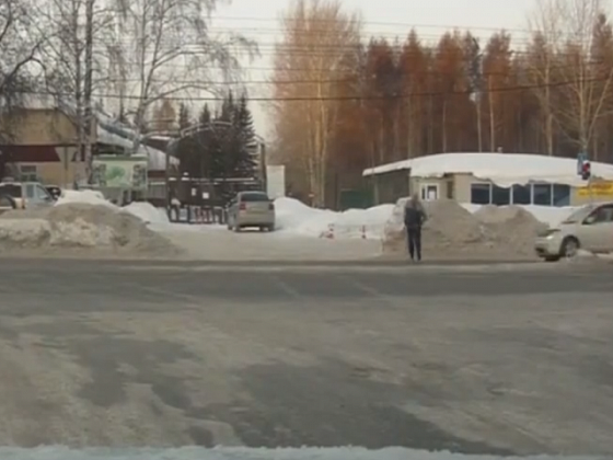 Водитель «Honda Civic» задавил пенсионера-лыжника в Заельцовском районе 
