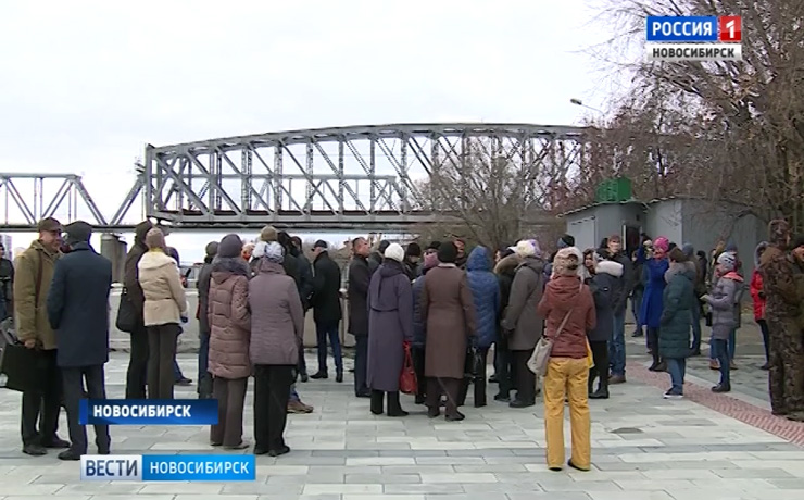 В Новосибирске завершили первый этап реконструкции Михайловской набережной