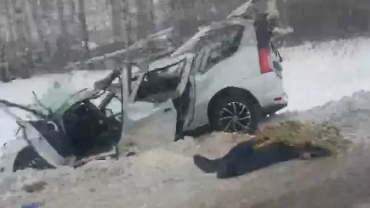 Под Новосибирском насмерть разбился водитель в страшном ДТП с грузовиком