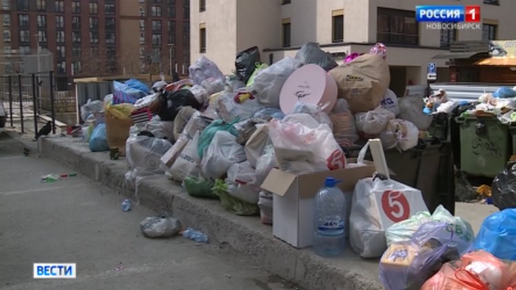 В Новосибирске продлили режим повышенной готовности из-за не вывоза мусора до 20 мая