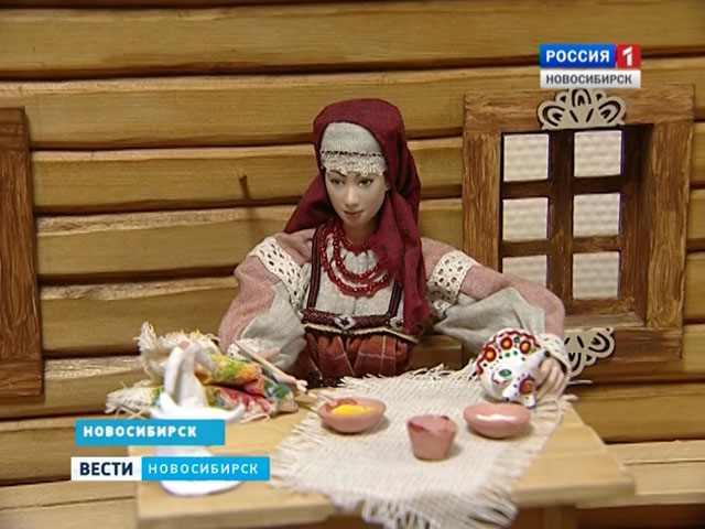 Слабовидящих новосибирцев познакомили с традициями русских народных промыслов
