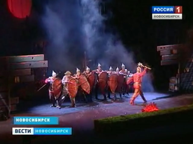 В новосибирском &quot;Глобусе&quot; проходит премьера спектакля &quot;Финист - ясный сокол&quot;