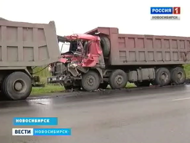 Водитель грузовика заживо сгорел в кабине собственного автомобиля под Новосибирском