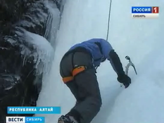 Финишировал выездной чемпионат Новосибирской области по ледолазанию