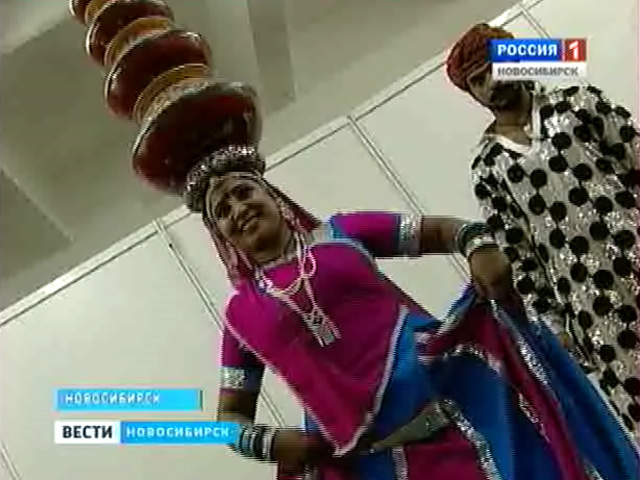 В Новосибирске открылась выставка традиционных индийских товаров