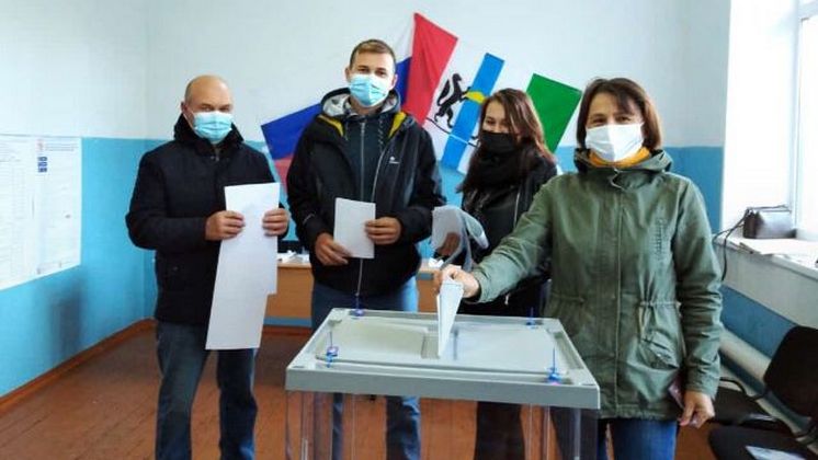В Новосибирской области явка избирателей на выборах в Госдуму 18 сентября составила почти 20%