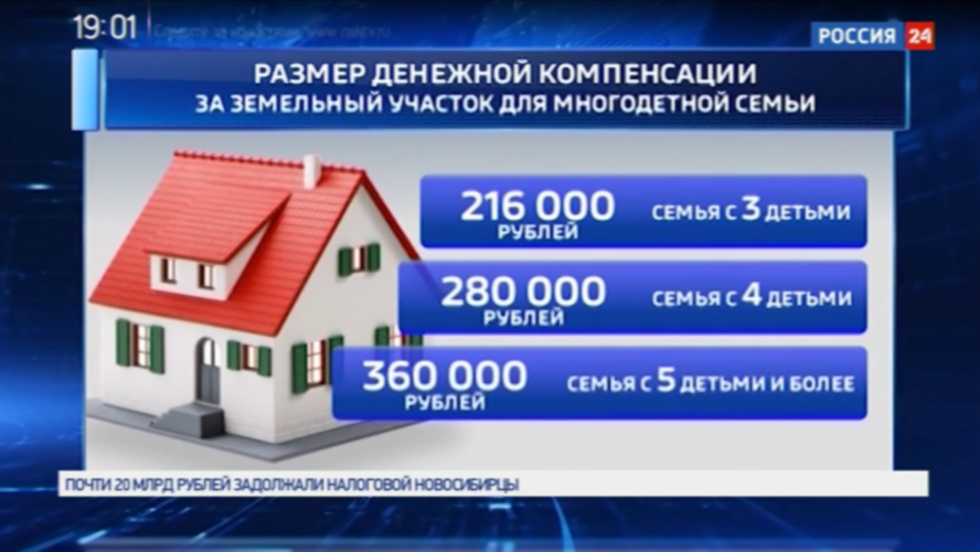 В Новосибирске сократят очередь на землю для многодетных семей