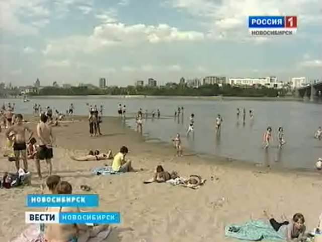 В Новосибирской области официально открыли первый пляж