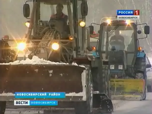 В Новосибирске проверяют, как справляются с работой дорожные службы