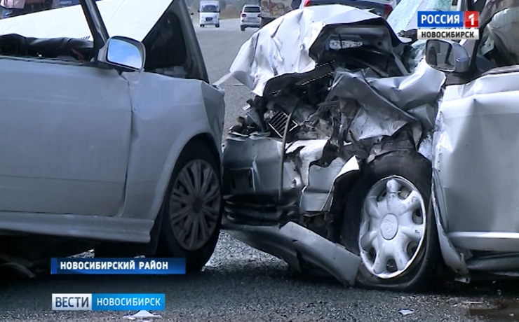 В ГИБДД выясняют причины крупной аварии на Ордынской трассе