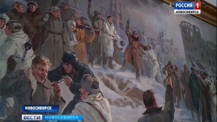 В Новосибирске отреставрируют картины художника-фронтовика