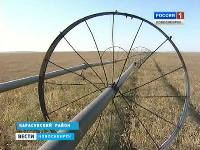 В Карасукском районе возрождают систему орошения полей