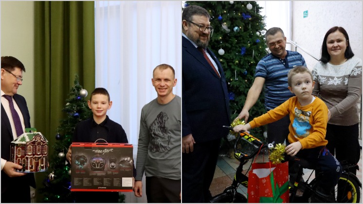 Анатолий Серышев исполнил заветные желания ещё двух юных сибиряков