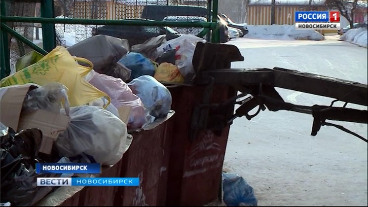 Новосибирцы пожаловались на трудности с оплатой вывоза мусора