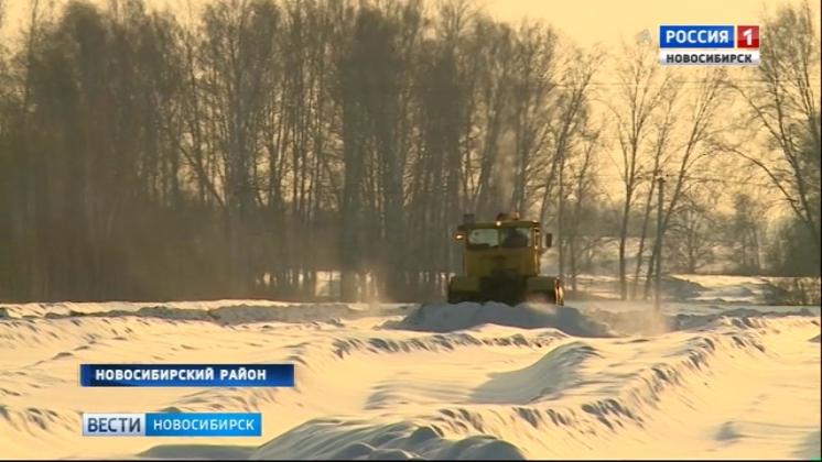 Заметёт: трассы Новосибирской области готовят к непогоде