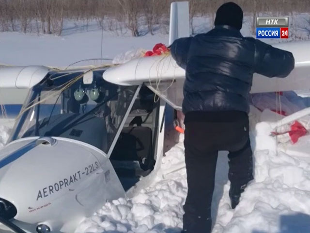 В Новосибирске рухнул частный самолет: обошлось без жертв