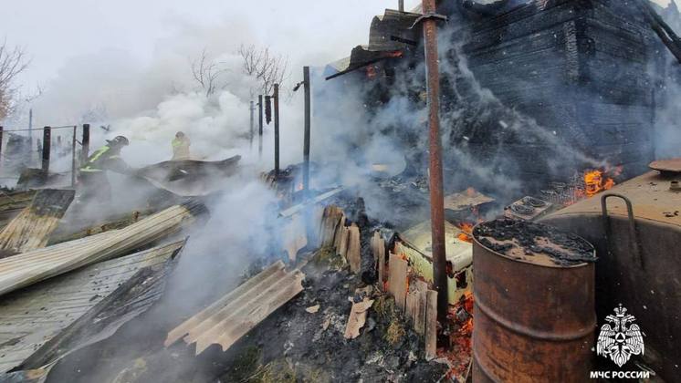 В Новосибирской области из-за хлопка газа пострадала хозяйка частного дома