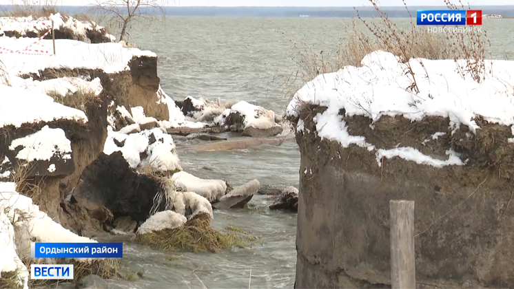 Депутаты предложили ускорить решение вопроса укрепления берегов Обского водохранилища