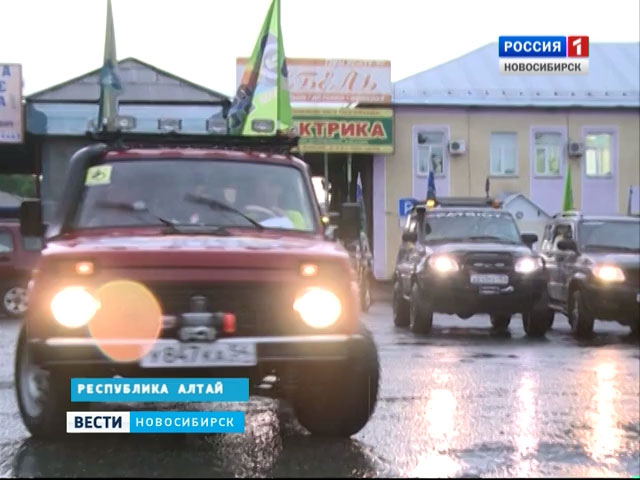Новосибирский инвалид-колясочник совершает автопробег по Алтаю