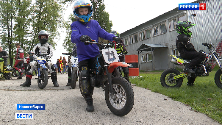 В Новосибирске прошло первенство гонщиков по супермото