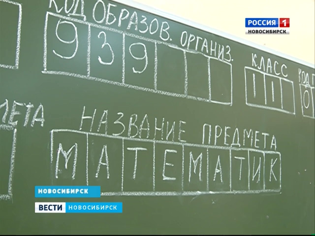 Новосибирские школьники сдали ЕГЭ по математике