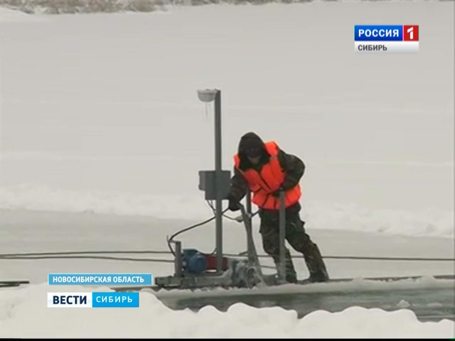В Новосибирске приступают к установке ледовых городков
