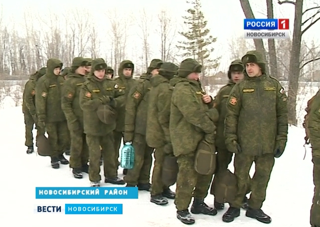 Крещенские купания спецназа прошли в Новосибирской области