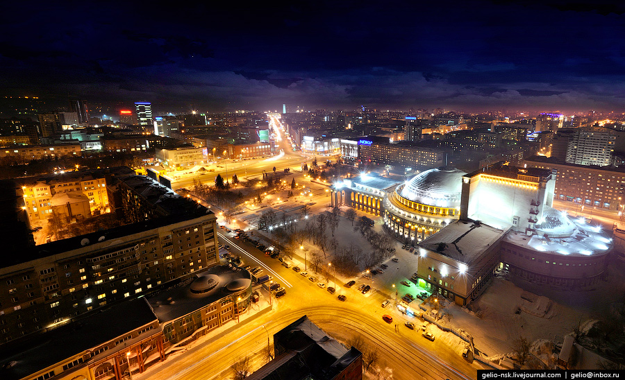 В Новогоднюю ночь центр Новосибирска станет пешеходным