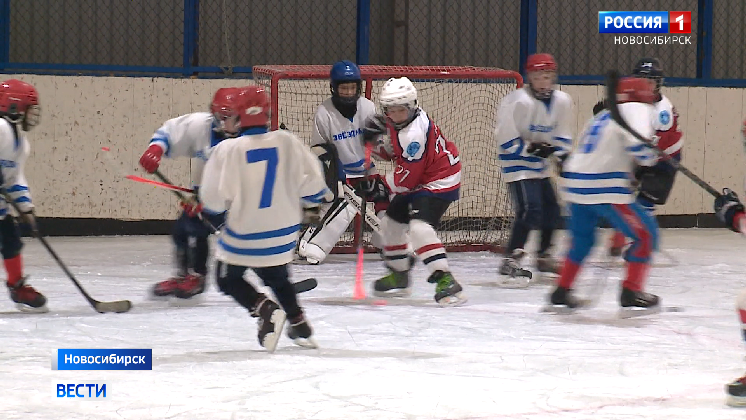 Городской этап детского хоккейного турнира «Золотая шайба» стартовал в Новосибирске