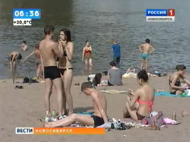 Из более чем тридцати пляжей в Новосибирской области открылось лишь два