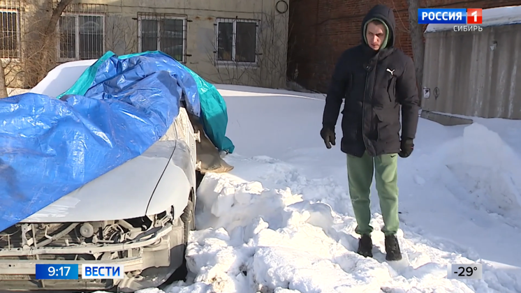 Житель Омска остался без денег при попытке перекрасить автомобиль