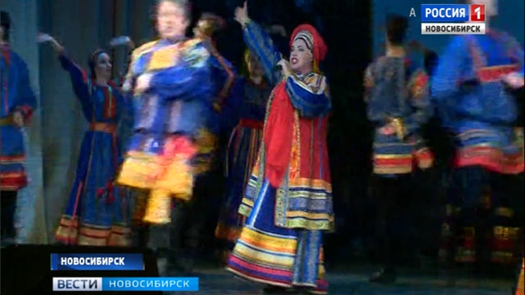 Надежда Бабкина выступила с ансамблем «Русская песня» в Новосибирске