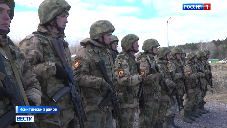 Курсанты Новосибирского военного института Росгвардии готовятся к выпуску