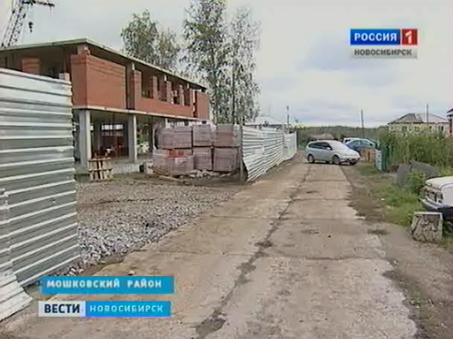 Жители поселка Октябрьский в Мошковском районе рискуют остаться без внутриквартальных проездов