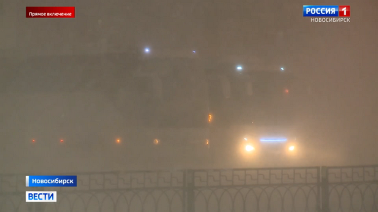 В Новосибирской области из-за метели остановили междугороднее сообщение