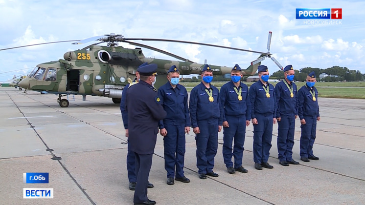 Новосибирские вертолётчики стали новыми рекордсменами в военных играх «Авиадартс-2020»
