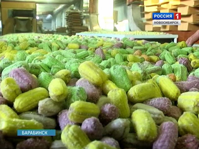 В Барабинске работает пищекомбинат, производящий сладости по рецептуре времен СССР