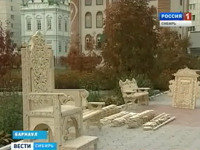 В Барнауле начали строить резиденцию Деда Мороза