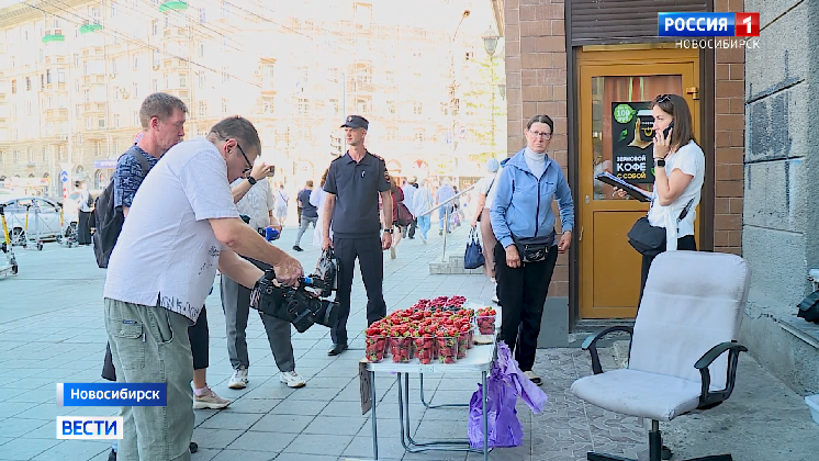 Борьбу с нелегальными уличными продавцами усилили в Новосибирске