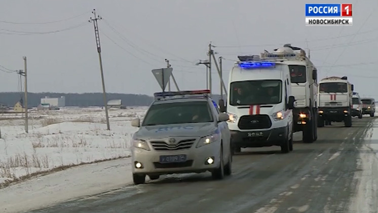 Новосибирские спасатели помогут алтайским коллегам в борьбе с паводком