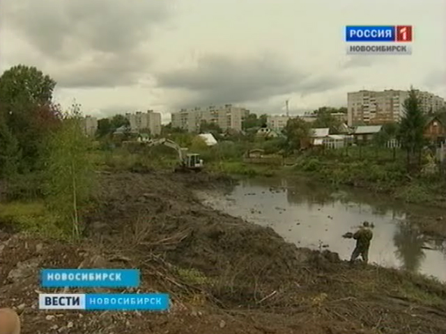 В Новосибирске стартовала программа по благоустройству малых рек