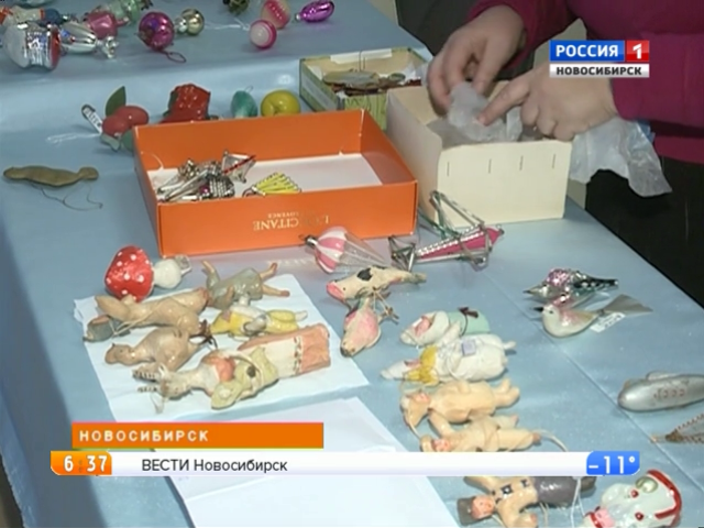 Краеведческий музей принимает от новосибирцев советские елочные игрушки