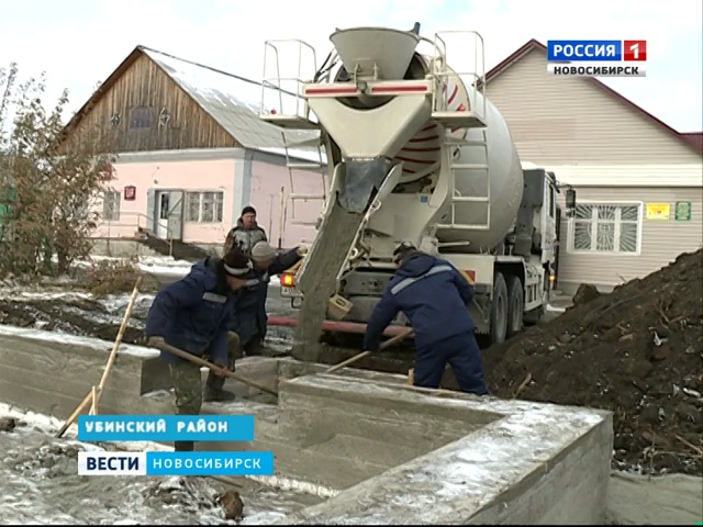 В Убинском районе приступили к строительству первого в регионе стадиона-трансформера