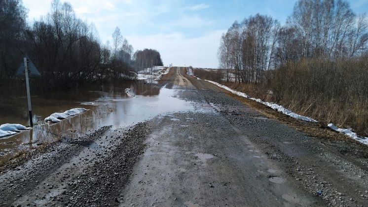 В Новосибирской области устранили 57 переливов воды на трассах