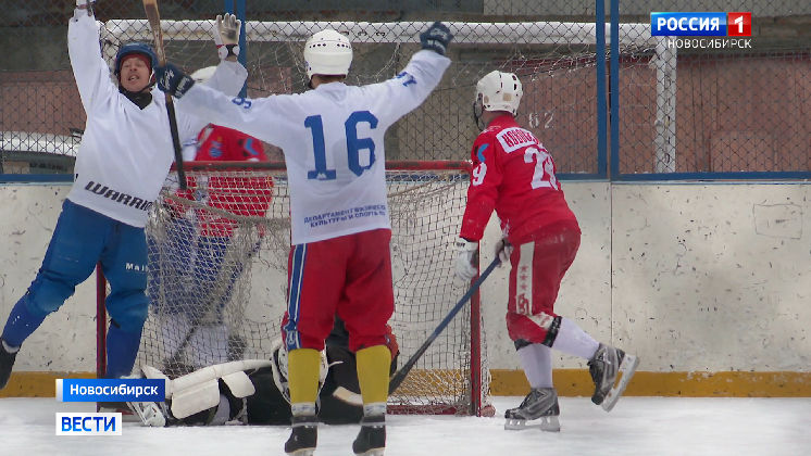 В Новосибирске открыли сезон дворового хоккея