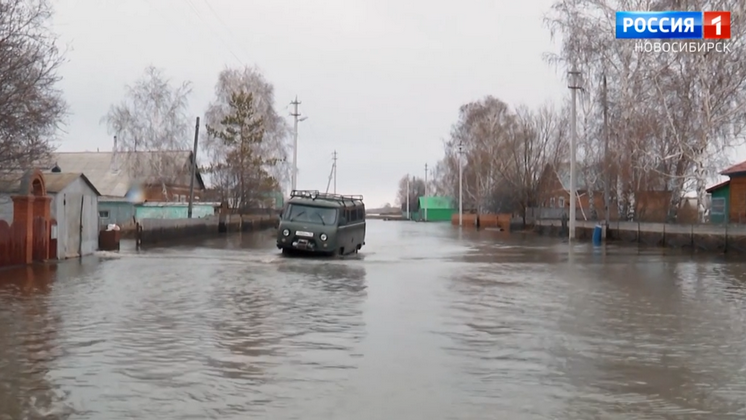В Новосибирской области все еще опасаются угрозы ЧС из-за паводка на реках