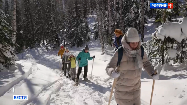 Прогулку по местам силы на лыжах охотника предлагают туристам в Кузбассе